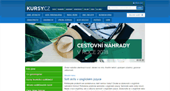 Desktop Screenshot of kursy.cz
